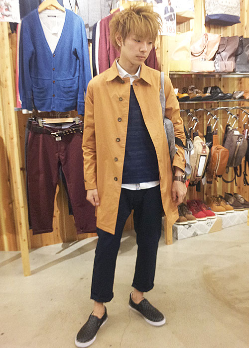 北戸田 サルエル スキニー パンツ ストライプ デニム anchorcraft 時計