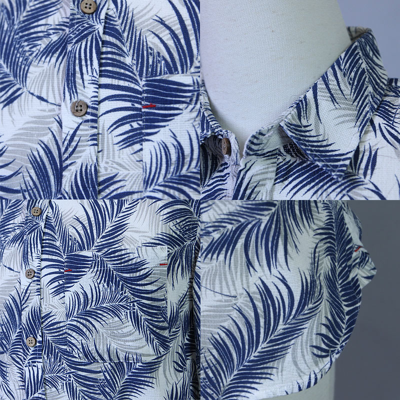 メンズ シャツ 七分袖